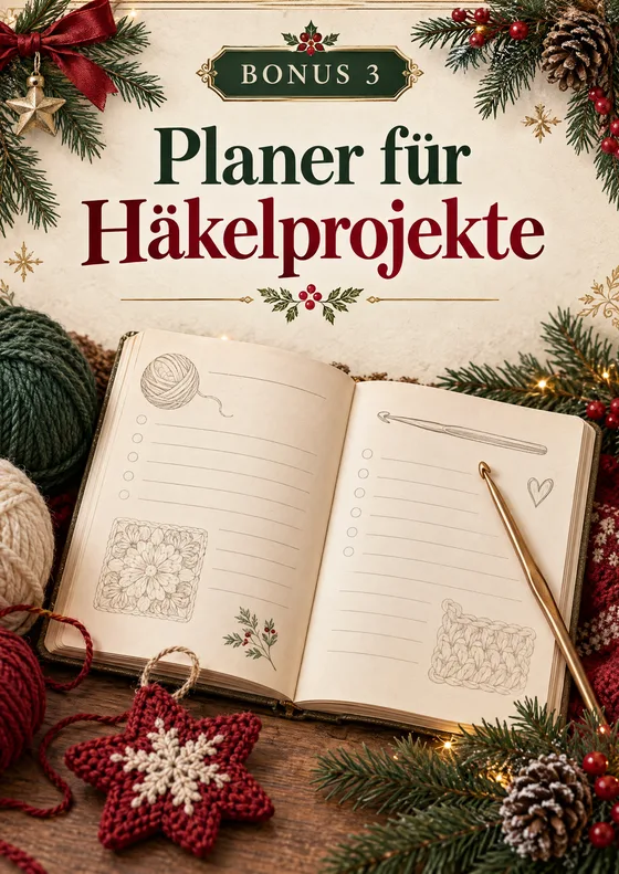 Bonus 3 — Planer für Häkelprojekte