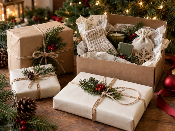 Gehäkelte Weihnachtsgeschenke